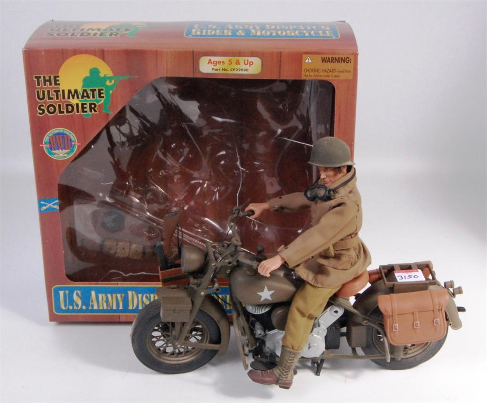 Lot 3150 - 21st century Toys, US Army dispatch rider