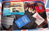 Lot 3173 - Tri-ang Minic Motorways, boxed customs barrier...