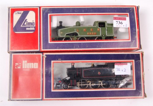 Lot 736 - A Lima 0-6-0 J50 tank engine, LNER 8920, no...