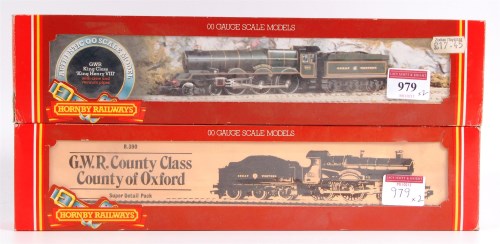 Lot 979 - A Hornby R349 GWR 4-6-0 King Henry VIII, and...
