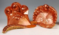 Lot 8 - A Joseph Sankey & Son Art Nouveau copper brush...