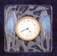 Lot 50 - A Rene Lalique clear frosted and opalescent...