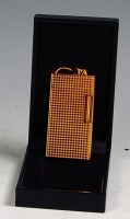 Lot 118 - A Caran d'Ache of Geneva gold plated pocket...