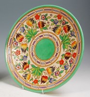Lot 130 - A Charlotte Rhead painted and glazed pottery...