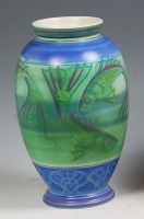 Lot 131 - A Poole Pottery studio vase, designed by Sally...