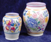 Lot 95 - A mid 20th century Poole Pottery vase, having...