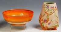 Lot 132 - An Art Deco Shelley pottery table bowl, having...