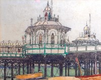 Lot 253 - Walter Taylor (1860-1943) - Pavilions on the...