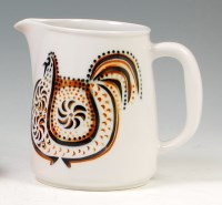 Lot 190 - A 1960s Arabia of Finland glazed ceramic jug,...
