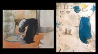 Lot 322 - From the circle of Toulouse Lautrec - Five...