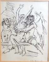 Lot 331 - Oskar Kokoschka (Austrian 1886-1980) -...