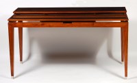 Lot 382 - A 1960s rosewood two tier writing desk, each...