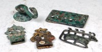 Lot 831 - Five Chinese archaic bronzes, to include;...