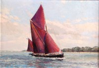 Lot 890 - Cavendish Morton (b.1911) - Sailing boat on...