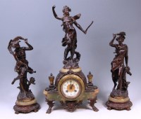 Lot 922 - An early 20th century French bronzed metal and...