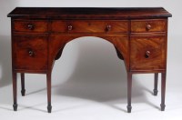 Lot 965 - A late 19th century mahogany and crossbanded...