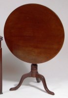 Lot 973 - An early 19th century mahogany pedestal tripod...