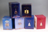 Lot 539 - Whisky; six various Bell's limited edition...