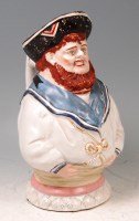 Lot 552 - A Wemys 'Jovial Sailor' Toby jug, modelled as...