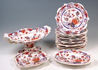 Lot 553 - A late 19th century stone china part dessert...