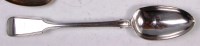 Lot 610 - A George IV silver serving spoon, in the...