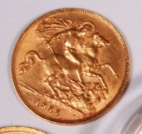 Lot 741 - A George V gold half sovereign, 1911