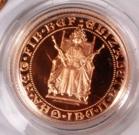 Lot 742 - A modern commemorative proof gold full...