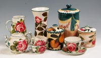 Lot 567 - A collection of Wemyss ware, each decorated...