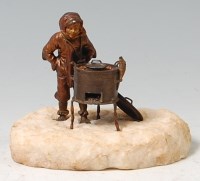 Lot 797 - Franz Bergman (1861-1936) - miniature cold...