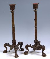 Lot 814 - A pair of late 19th century French Empire...