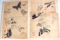 Lot 868 - An untitled 19th century Japanese Orihun album,...