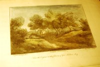 Lot 31 - Folder of 41 prints after Thomas Gainsborough,...