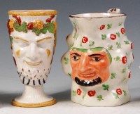 Lot 71 - A 19th century Staffordshire character jug,...