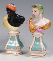 Lot 81 - A pair of 19th century English porcelain...