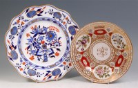 Lot 110 - An 18th century Bristol porcelain plate, hand...