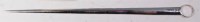 Lot 163 - A George III silver meat skewer, of typical...