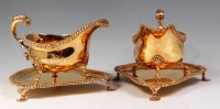 Lot 150 - A fine pair of Edwardian silver gilt...