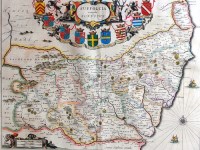 Lot 357 - Joannes Jansson (Dutch 1588-1664) - Map of...