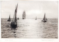 Lot 382 - Rowland Langmaid (1897-1955) - Silver Solent,...