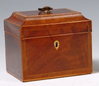 Lot 297 - An early 19th century mahogany satinwood and...