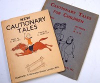 Lot 10 - BELLOC Hilaire, Cautionary Tales for Children,...
