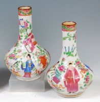 Lot 76 - A pair of 19th century Chinese famille rose...