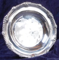 Lot 133 - An early Victorian silver shallow bowl, having...