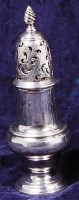 Lot 134 - An early George III silver pedestal lighthouse...