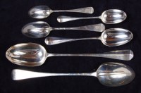Lot 184 - A quantity of late Victorian silver spoons, in...