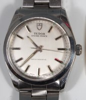 Lot 203 - A Tudor Rolex Oyster Prince steel cased gents...