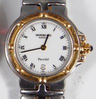 Lot 241 - A Raymond Weil steel cased ladies Parsifal...