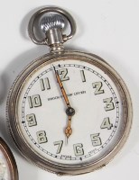 Lot 245 - An Octavia Watch Company of Switzerland silver...