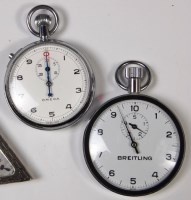 Lot 259 - An Omega chrome cased open faced pocket watch,...