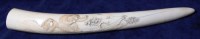 Lot 321 - A Japanese Meiji Period (1868-1912) ivory tusk,...